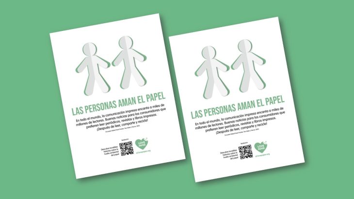 Nueva campaña Love Paper declara: ¡las personas aman el papel! | Sustainable Paper Packaging & Print | TwoSide
