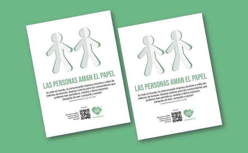 Nueva campaña Love Paper declara: ¡las personas aman el papel!