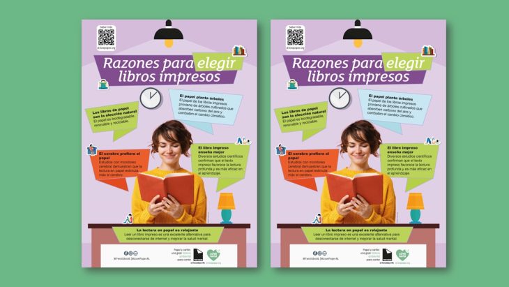 ¡La nueva infografía de Two Sides destaca las razones para elegir libros impresos! | Sustainable Paper Packaging & Print | TwoSide