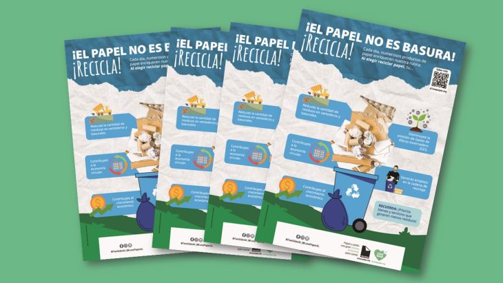 Nuevo infográfico destaca el reciclaje del papel | Sustainable Paper Packaging & Print | TwoSide