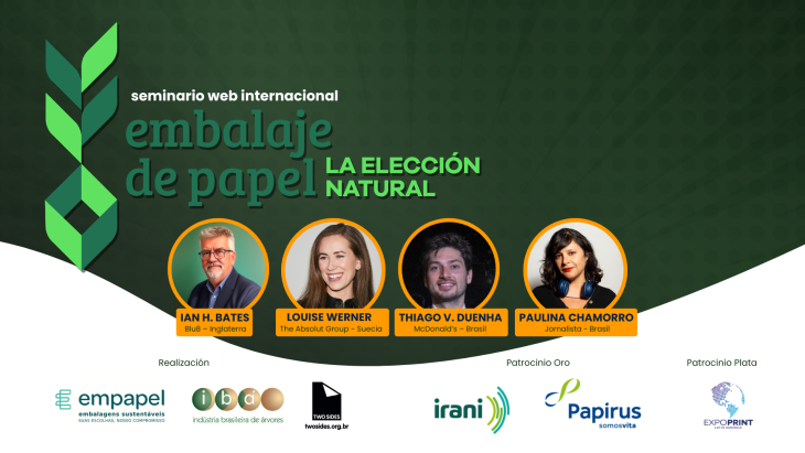 Seminario web reunió a expertos internacionales para debatir sobre la sostenibilidad de los embalajes de papel | Sustainable Paper Packaging & Print | TwoSide