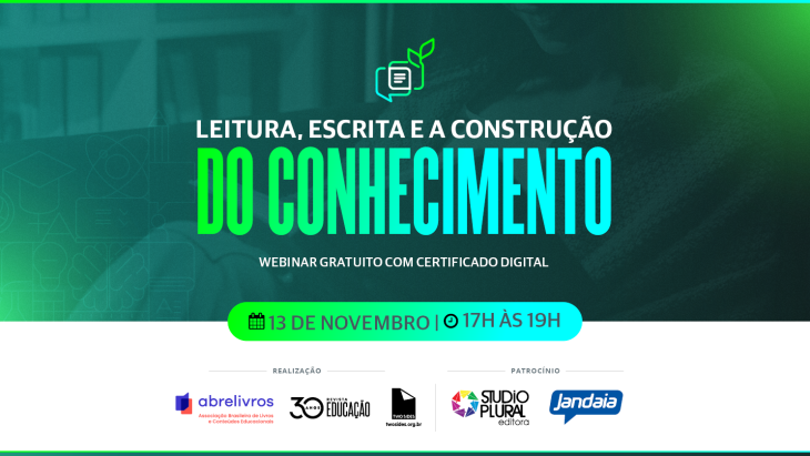 Two Sides Brasil anuncia el Webinar de Educación 2025: lectura, escritura y pensamiento crítico en debate | Sustainable Paper Packaging & Print | TwoSide