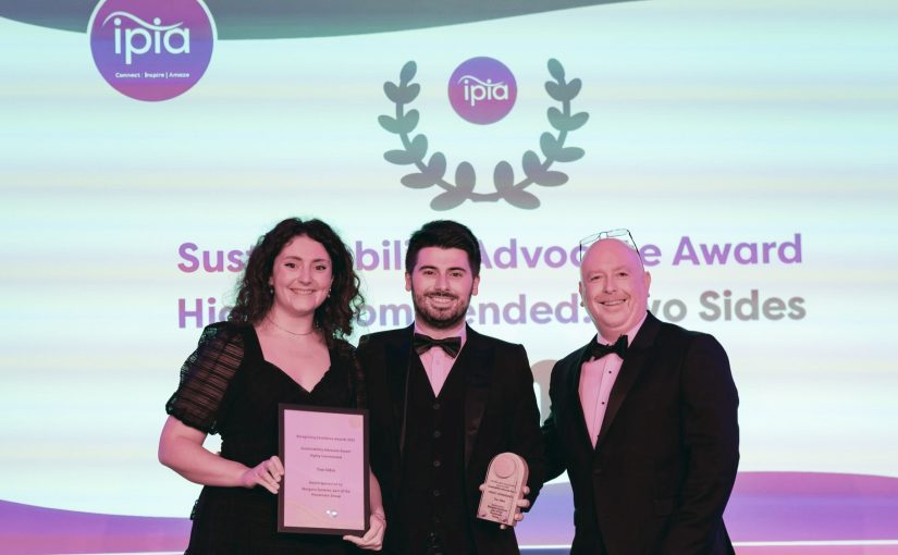 Two Sides recibe Mención de Honor como “Defensor de la Sostenibilidad 2025” en el Premio de Excelencia de la IPIA