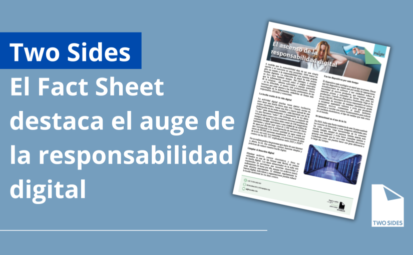 El Fact Sheet destaca el auge de la responsabilidad digital